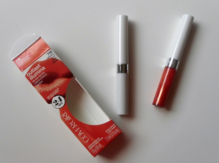 Covergirl Celestial Coral Outlast All Day Lip Color