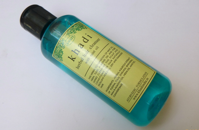 Khadi Herbal Hair Cleanser with Mint Oil Review