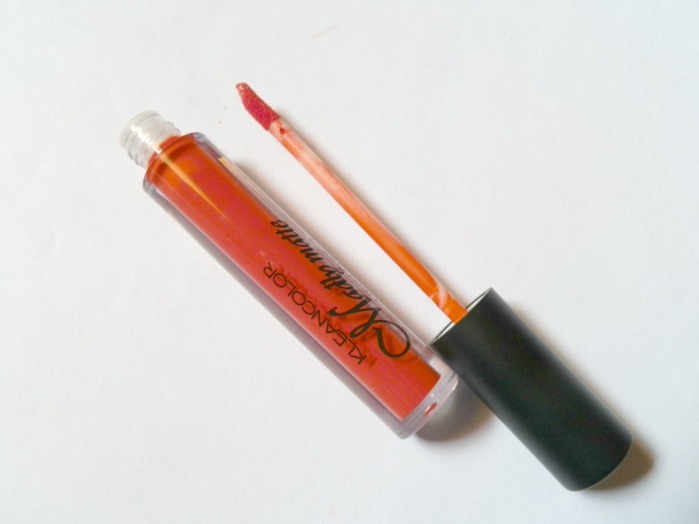 Kleancolor #1613 Caliente Madly Matte Lip Gloss Review 