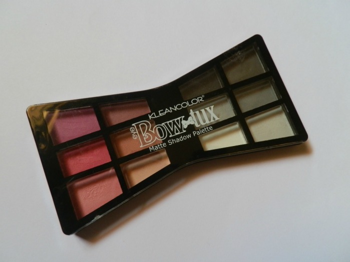 Kleancolor Bell of the Ball Matte Bow Tux Matte Shadow Palette Review