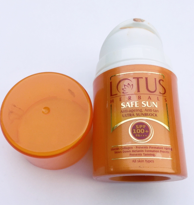 Lotus Safe Sun Ultra Sunblock SPF 100+ PA+++ Review