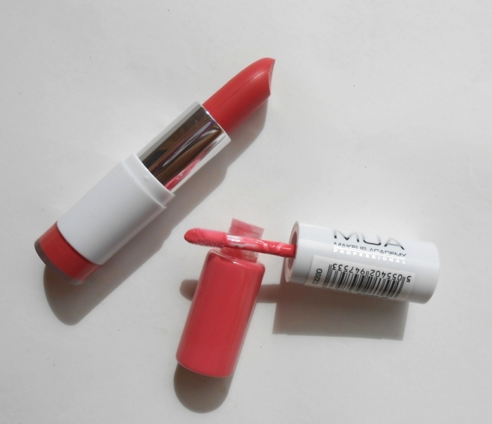 MUA Lip Switch Duo Coral Pink Review