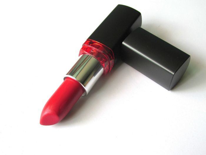 Maybelline Color Show Big Apple Red Creamy Matte Lipstick Pink My Red Review
