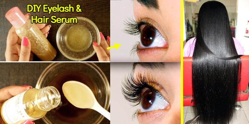 DIY: 3-Ingredient Hair and Eyelash Serum
