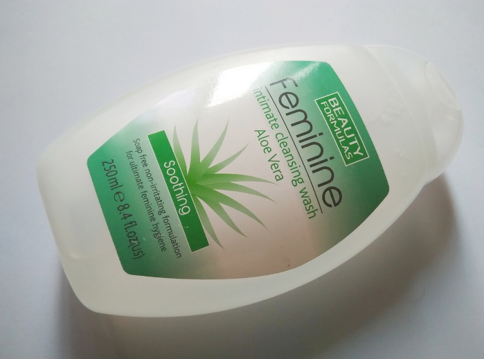 Beauty Formulas Feminine Intimate Cleansing Wash Aloe Vera Review