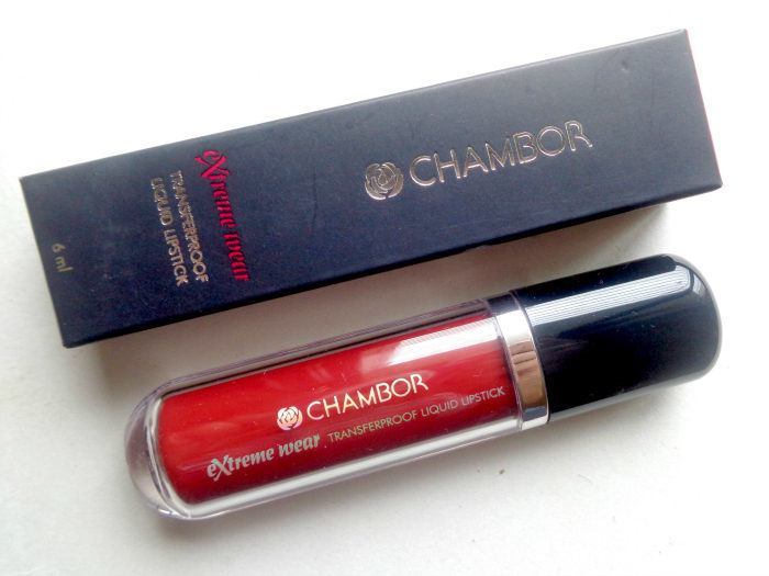 Chambor extreme wear transferproof liquid lipstick 435