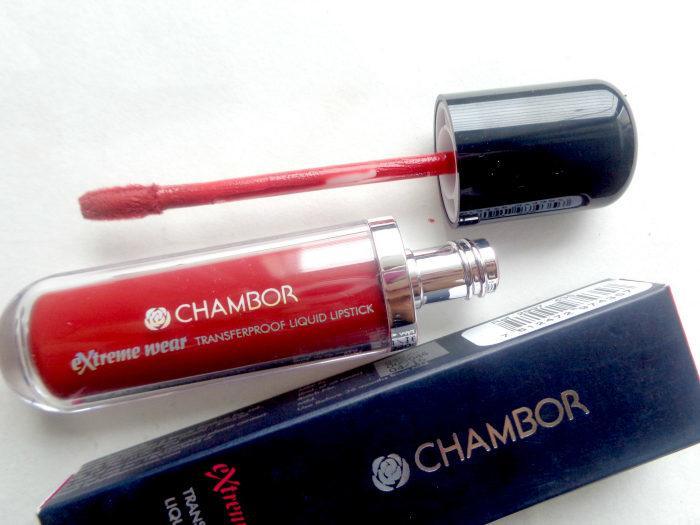 Chambor extreme wear transferproof liquid lipstick 435 packaging