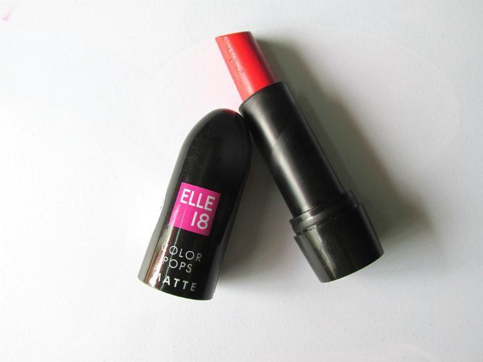 Elle 18 Color Pops Matte Lipstick Lets Tango Review