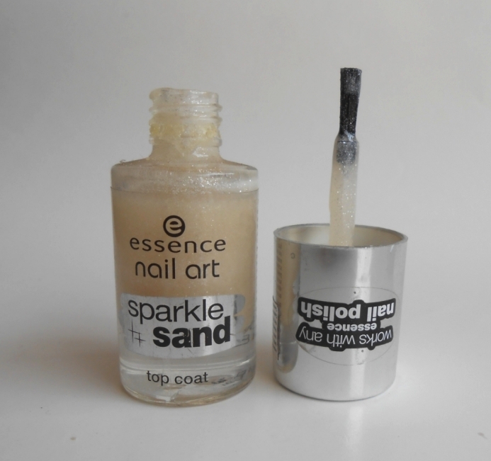 Essence 24 I Feel Gritty! Nail Art Sparkle Sand Top Coat Review