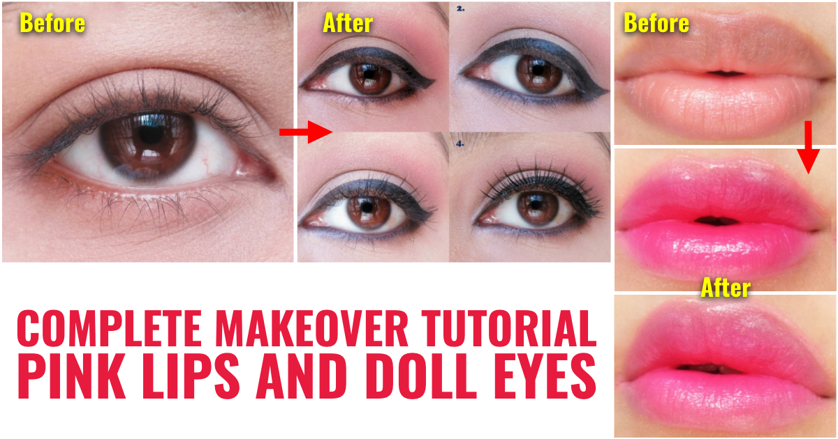 Giving Doll Eyes, Using Makeup 'Doll' Eyes Makeup Tutorial