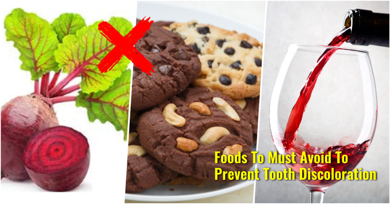  Foods to Must Avoid to Prevent Tooth Discoloration