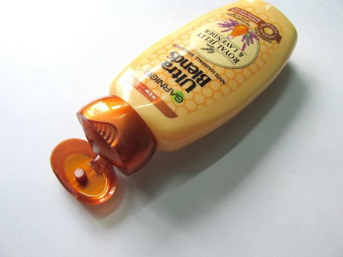 Garnier Anti Hair Fall Shampoo open bottle