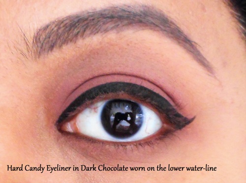 Hard Candy Gel Eyeliner in Dark Chocolate eye makeup