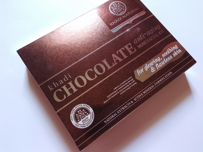 Khadi Chocolate Anti-Aging Facial Kit Review
