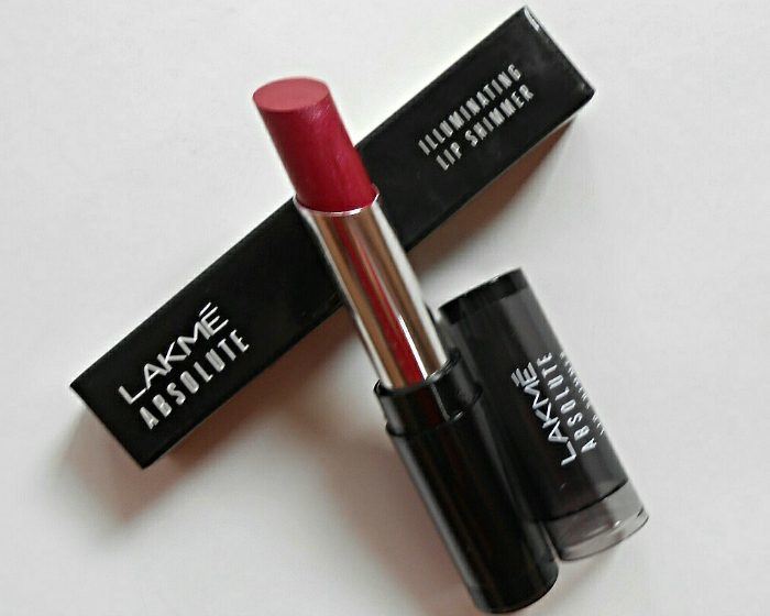 Lakme Absolute Wine Gleam Illuminating Lip Shimmer Lipstick