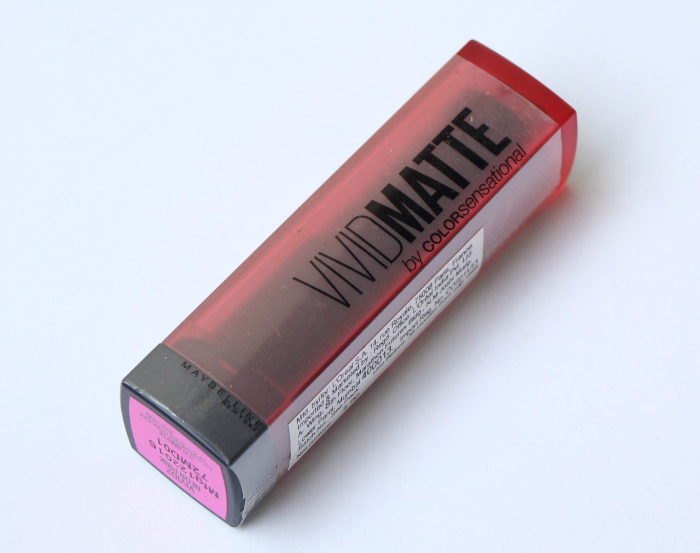 Maybelline Color Sensational Vivid 2 Neon Pink packaging