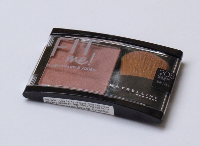 Maybelline Fit Me Blush Medium Nude Review