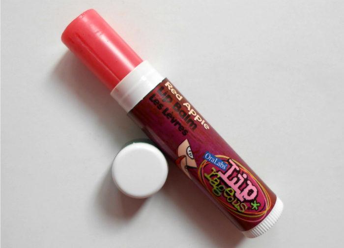 Oralabs Red Apple Lip Balm packaging