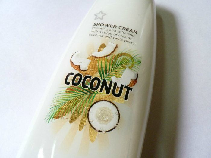 SuperDrug Coconut Shower Cream name