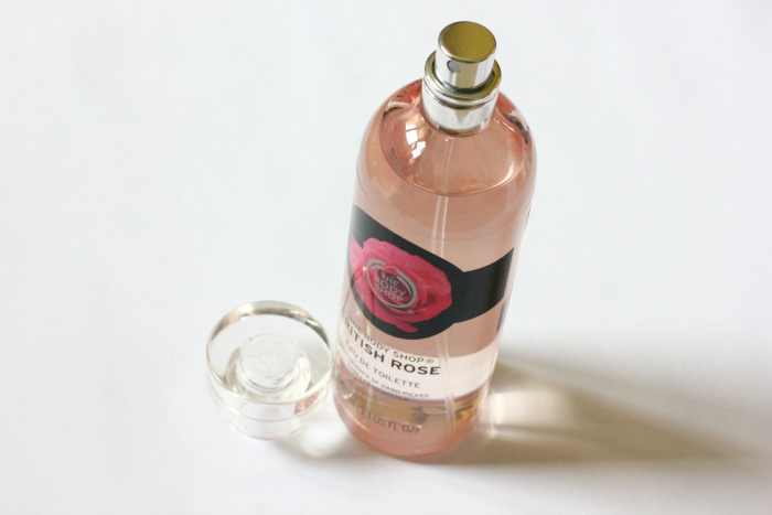 The body shop british rose perfume