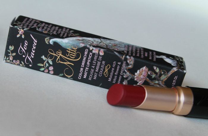 Too Faced Rebel Heart Color Drenched Matte Lipstick