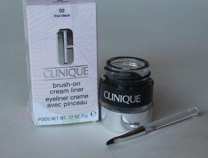 clinique brush on cream liner true black