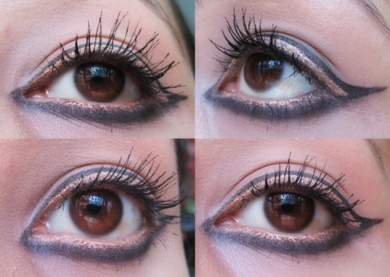 eotd with curling mascara