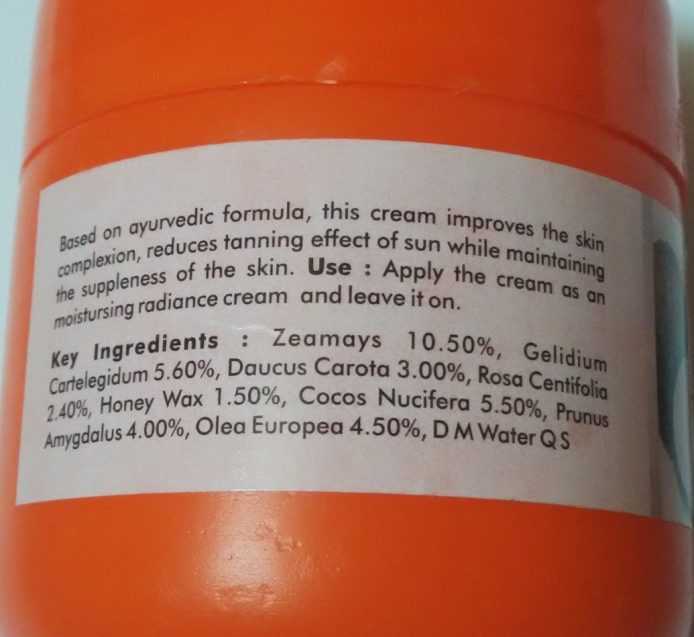 fairness cream claims