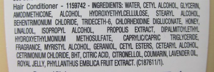 garnier conditioner ingredients list