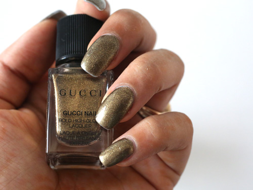 gucci nail paint iconic gold 2
