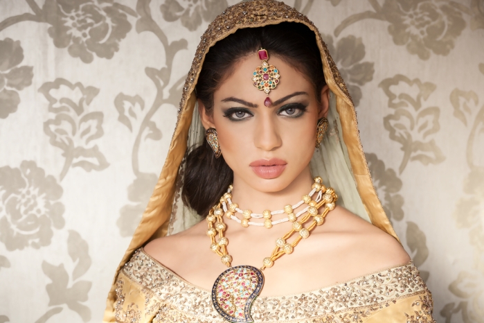 indian bridal hairstyle