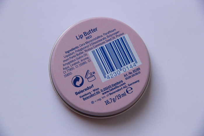 packaging lip butter