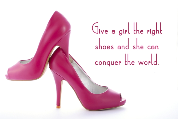 women shoe quote