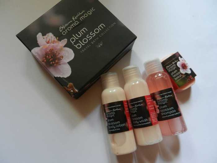 Aroma Magic Plum Blossom Travel Bath Collection