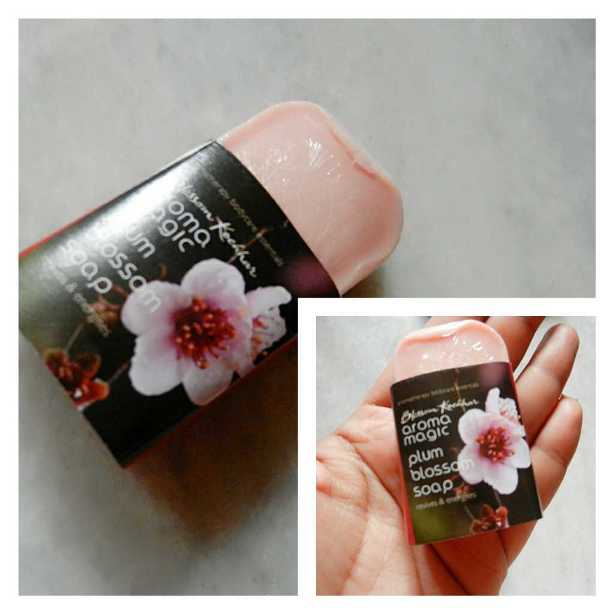 Aroma Magic Plum Blossom Travel Bath Collection soap
