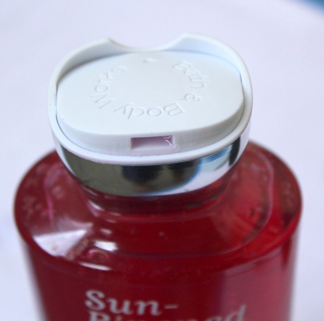 Bath and Body Works Sun-Ripened Raspberry Shower Gel cap