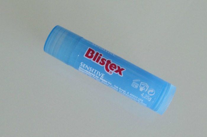 Blistex Sensitive Lip Balm tube