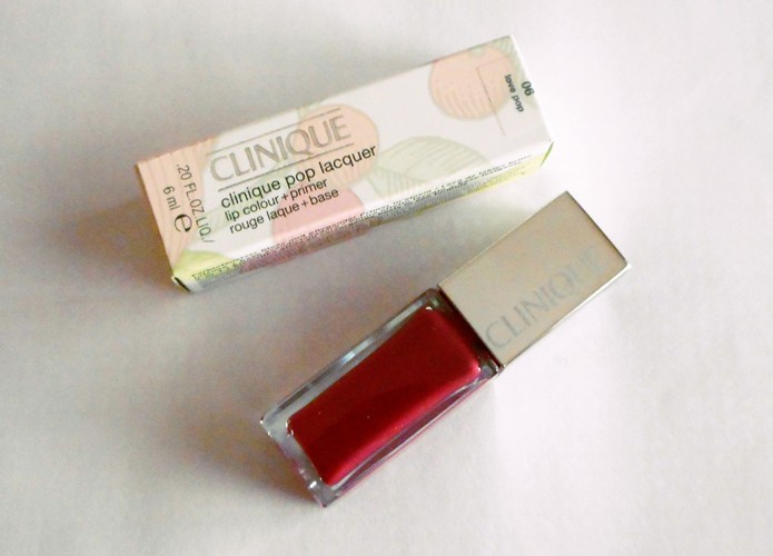 Clinique Pop Lacquer Lip Colour Love Pop packaging