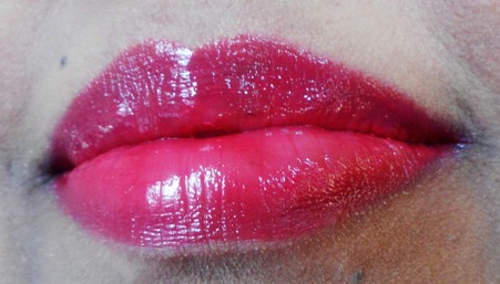 Clinique Pop Lacquer Lip Colour+Primer Love Pop lip swatch