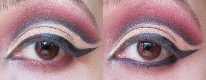 Cut Crease Eye Makeup Look tutorial step 10