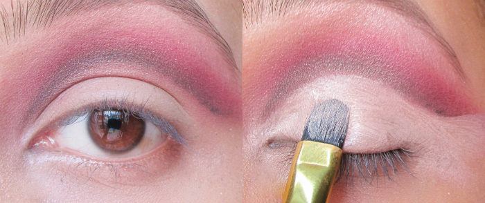 Cut Crease Eye Makeup Look tutorial step 7