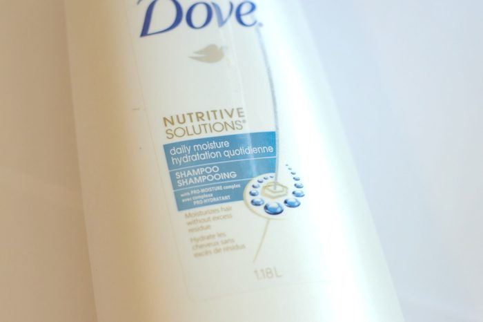 Dove Nutritive Solutions Daily Moisture Shampoo Claims