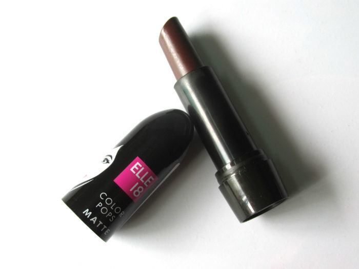 Elle 18 Color Pops Matte Lipstick Belgian Brown