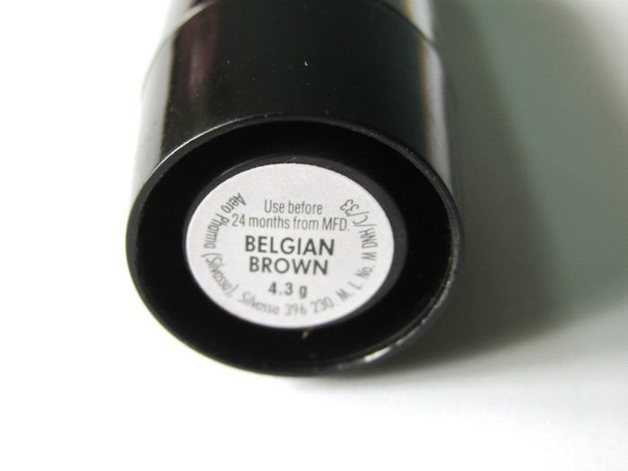 Elle 18 Color Pops Matte Lipstick Belgian Brown Name