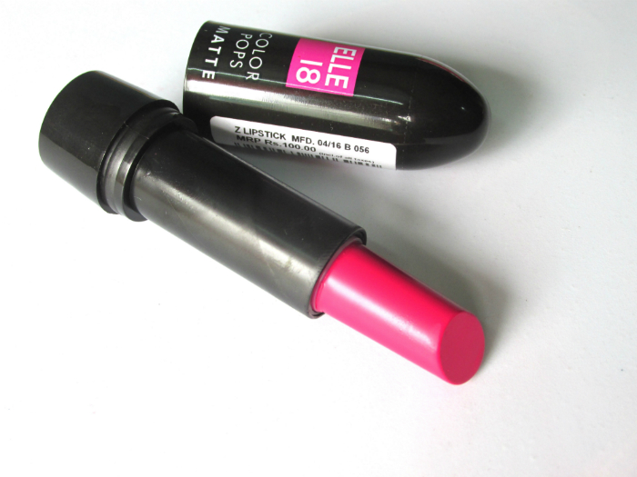 Elle 18 Rose Day Color Pops Matte Lipstick tube