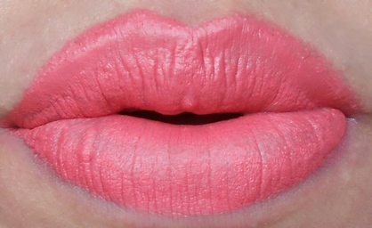 Faces Ultime Corallista Pro Longwear Matte Lipstick lip swatch