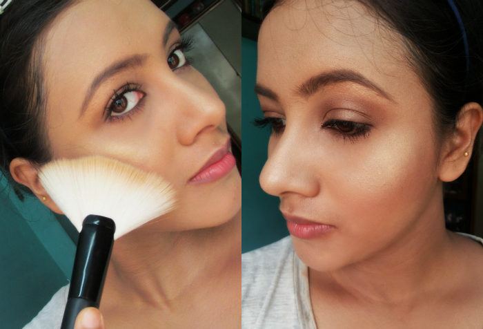 Fresh bright nontouring makeup look step 13