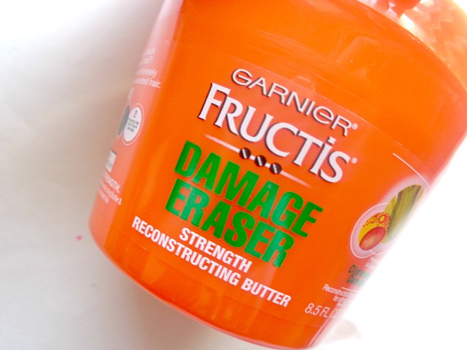 Garnier Fructis Damage Eraser Strength Reconstructing Butter packaging