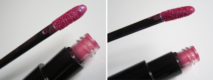 Giorgio Armani 504 Pink Out Ecstasy Lacquer Lip Gloss applicator wand