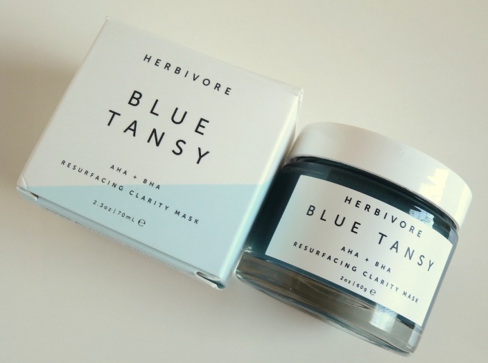 Herbivore Botanicals Blue Tansy AHA + BHA Resurfacing Clarity Mask